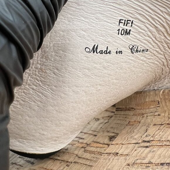 Donald J Pliner FiFi Womens 10M Cork Leopard Thong Slide Sandals Summer Shoes - Picture 8 of 10